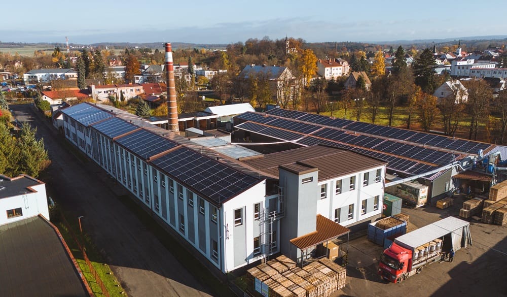 Výrobní areál společnosti Solpap