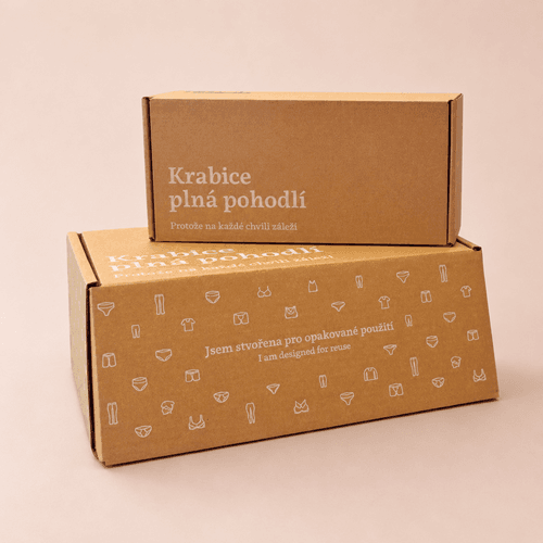 Chytré balení bez lepicí pásky pro ecobamboo 4 Ecobamboo - reference - ukázka realizace 3